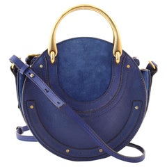 Chloe Pixie Crossbody Bag Leather and Suede Small