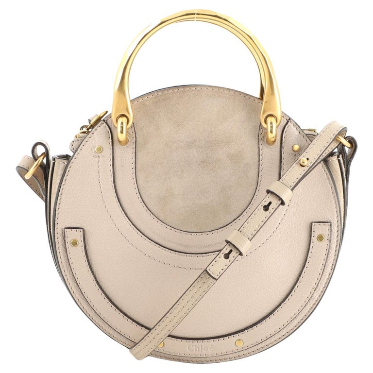 Chloe Pixie Crossbody Bag Leather and Suede Small For Sale at 1stDibs