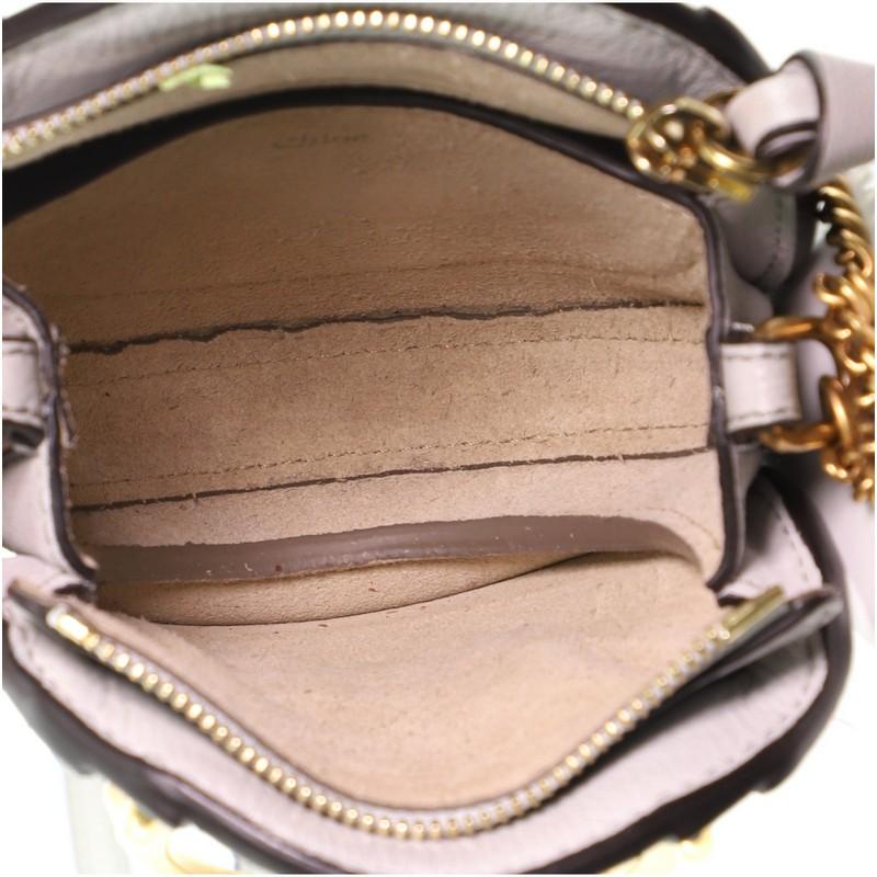 Chloe Pixie Crossbody Tasche Leder mit Wildleder Mini für Damen oder Herren