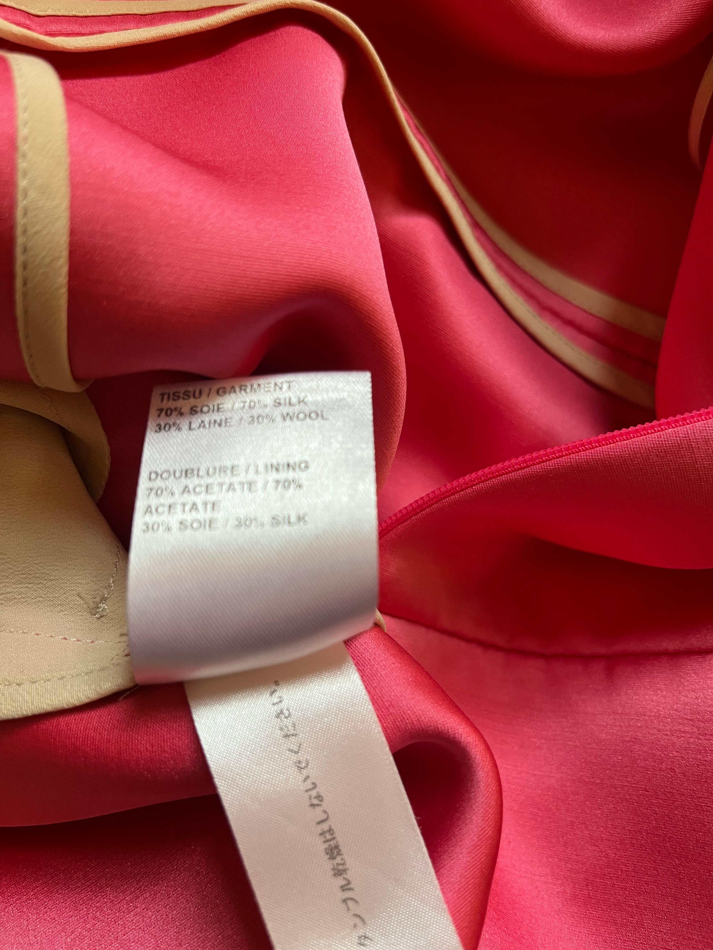 CHLOE Popping Pink Dress 38Fr For Sale 8