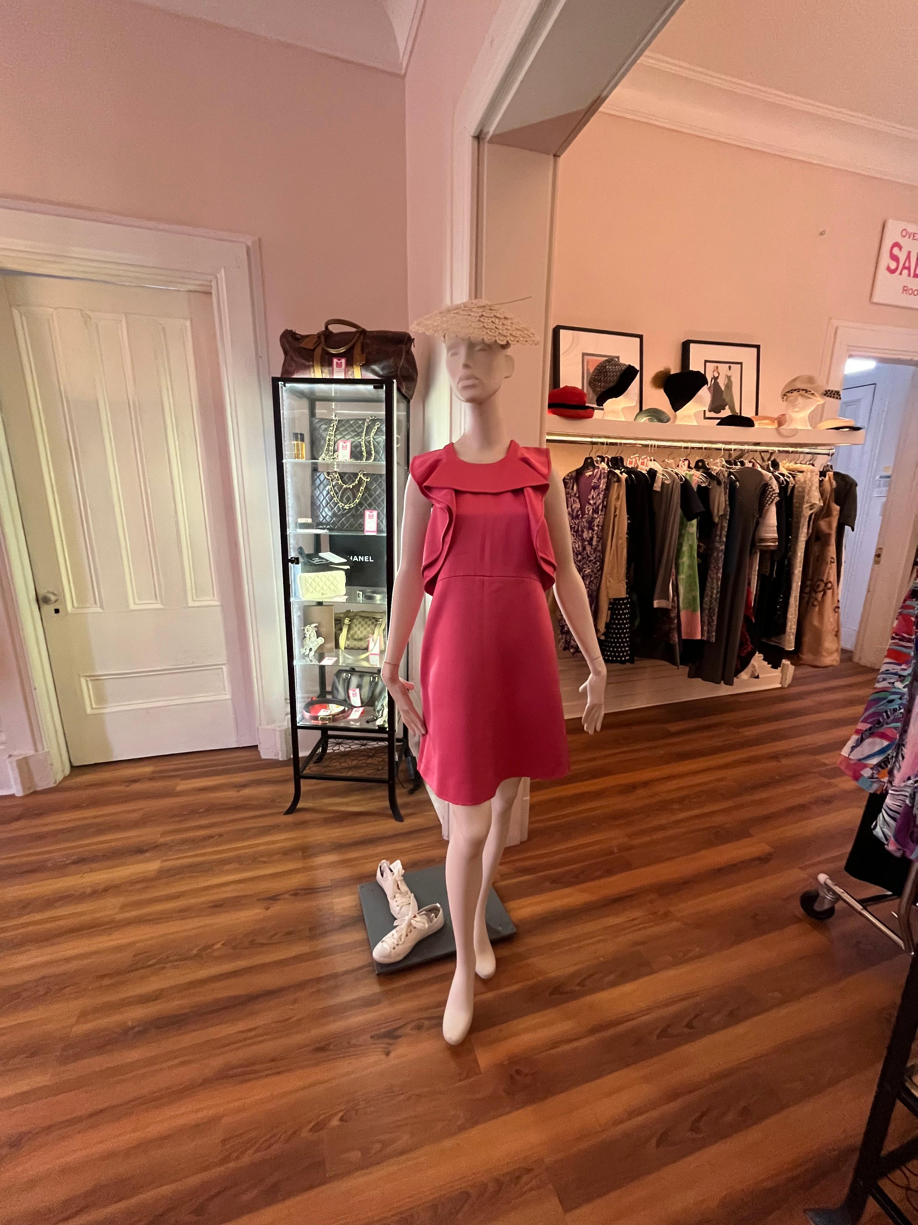 CHLOE Popping Pink Dress 38Fr 1