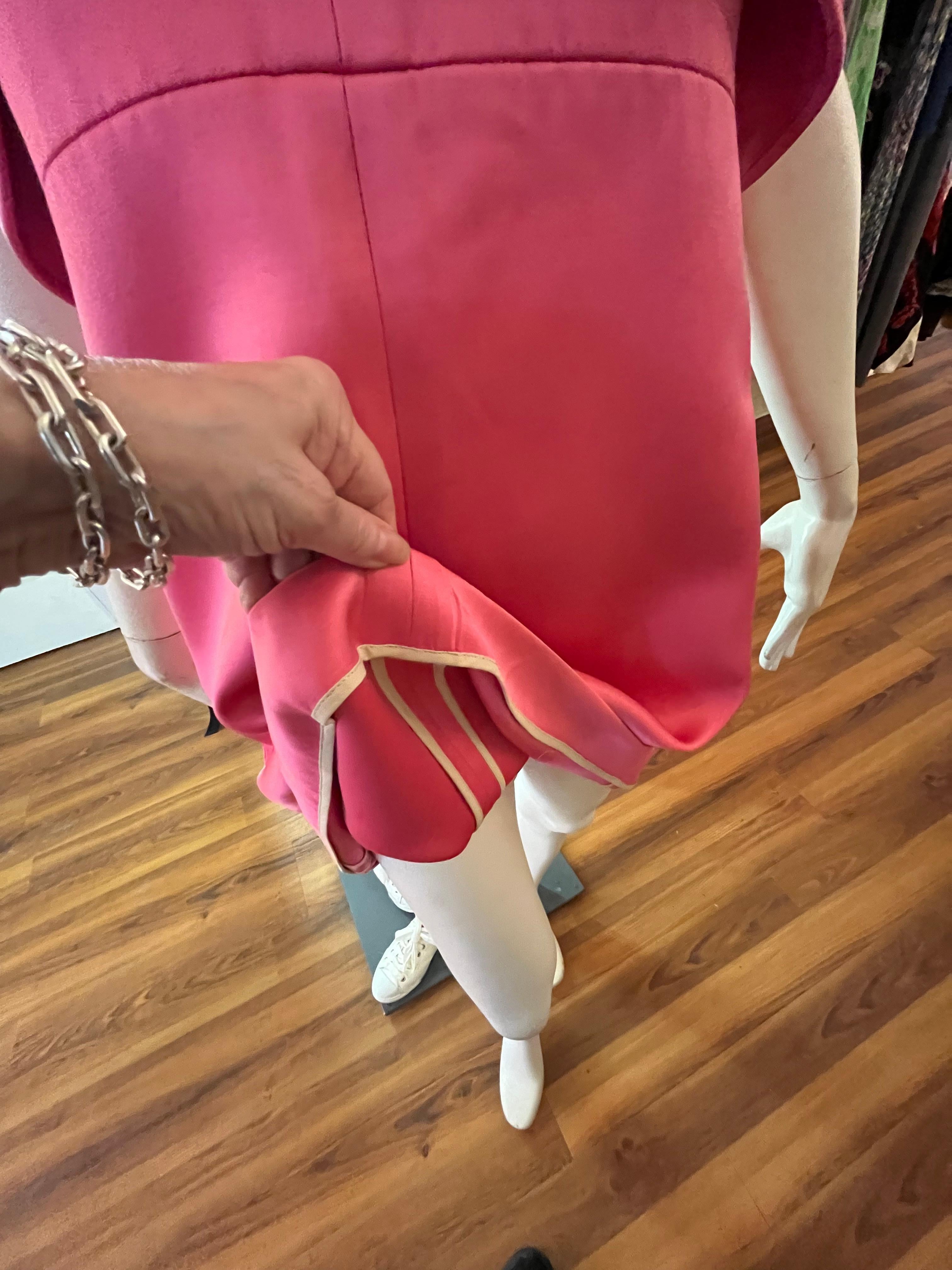 CHLOE Popping Pink Dress 38Fr For Sale 5