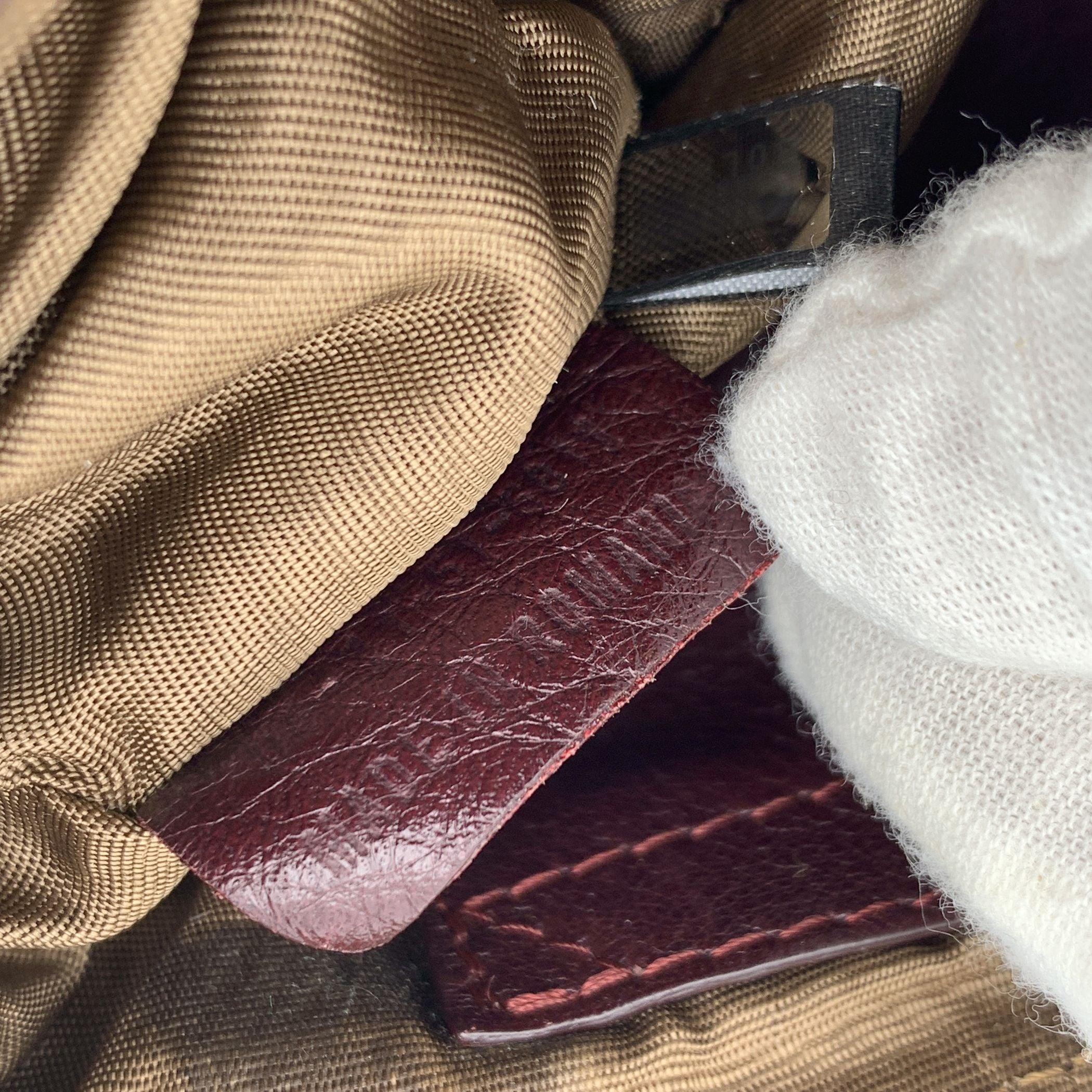 Chloe Purple Burgundy Leather 2 Way Lily Crossbody Bag Handbag en vente 2