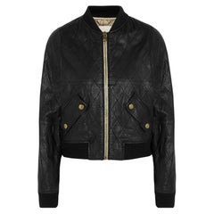 Chloé Quilted Leather Bomber Jacket
