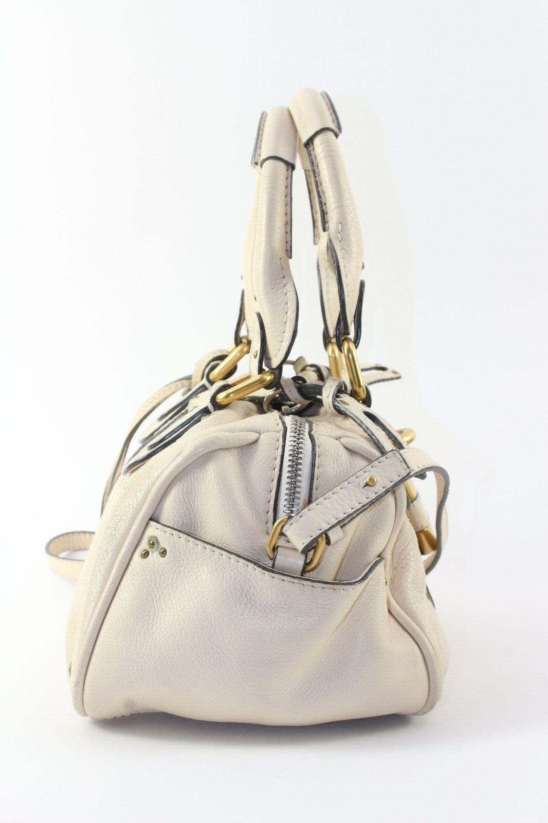 CHLOE Rare Ivory Cream Paddington 2way 7CL1226K In Good Condition For Sale In Dix hills, NY