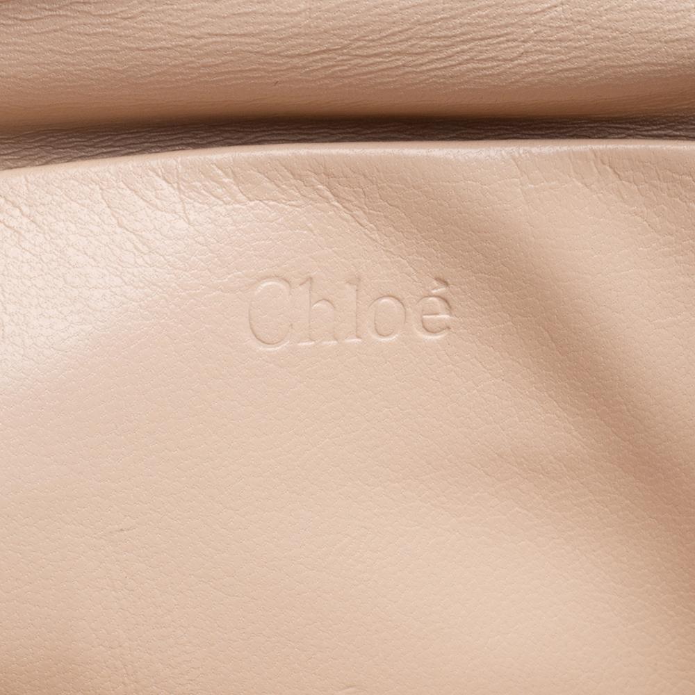 Chloe Red Leather Small Elsie Shoulder Bag 2
