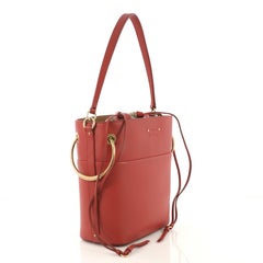 Chloe Roy Bucket Bag Leather Small
