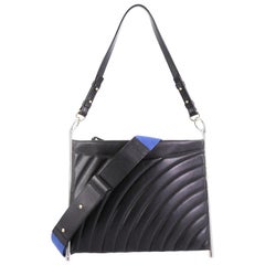 Chloe Roy Clutch Quilted Leather Medium
