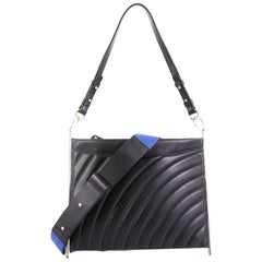 Chloe Roy Clutch Quilted Leather Medium