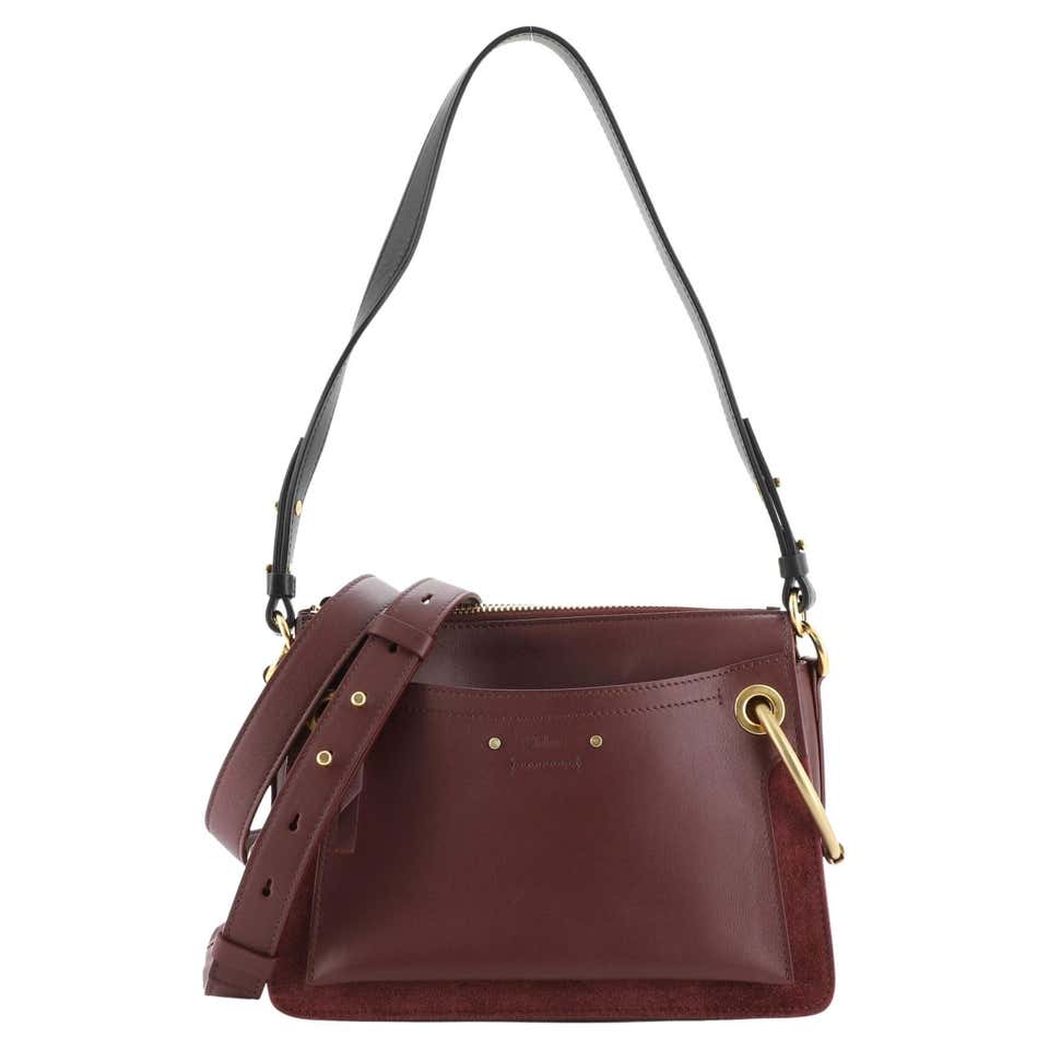 Chloé, Faye in burgundy leather at 1stDibs