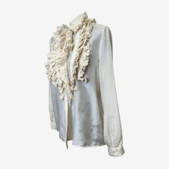 Chloé S/S 2005 Ruffled Silk Blouse