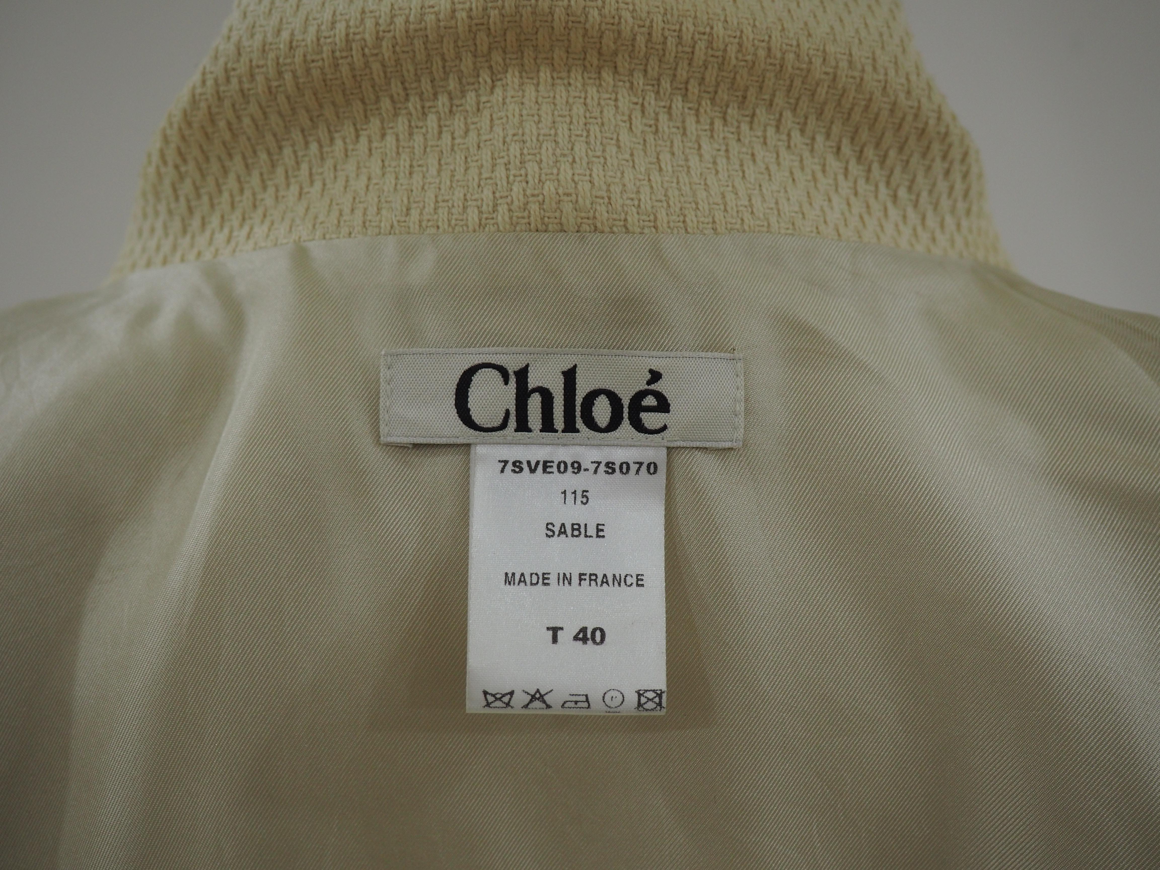 Chloè sable coat For Sale 6