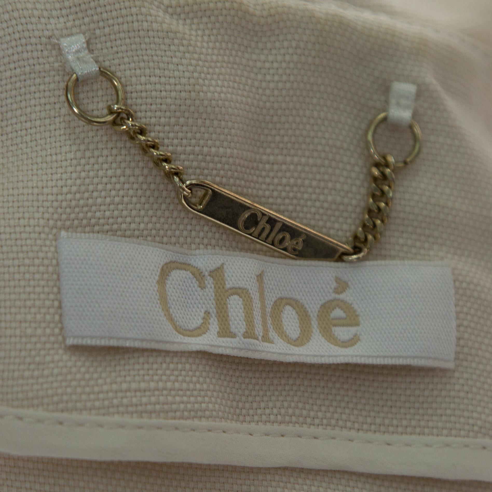 Women's Chloe Sail White Textured Open Front Jacket S