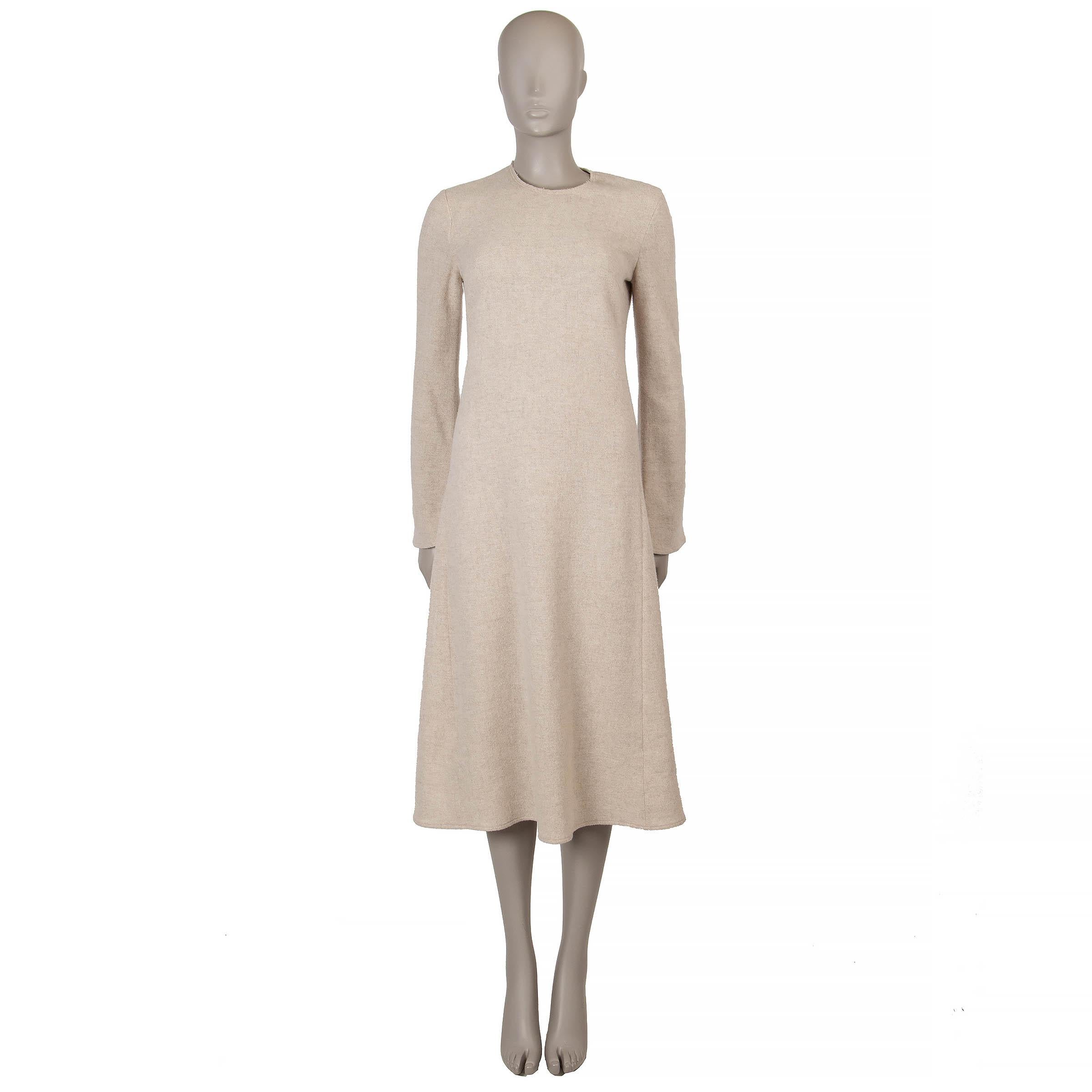 Donna CHLOE Sandy Khaki, abito beige in cashmere e lana 2022 TUNIC 36 XS in vendita