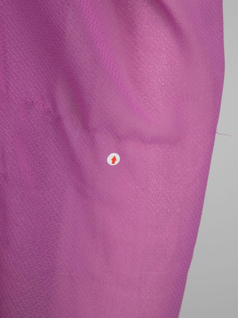 Chloé See by Chloé Purple Ruffle Knee Length Dress Size XL For Sale 4