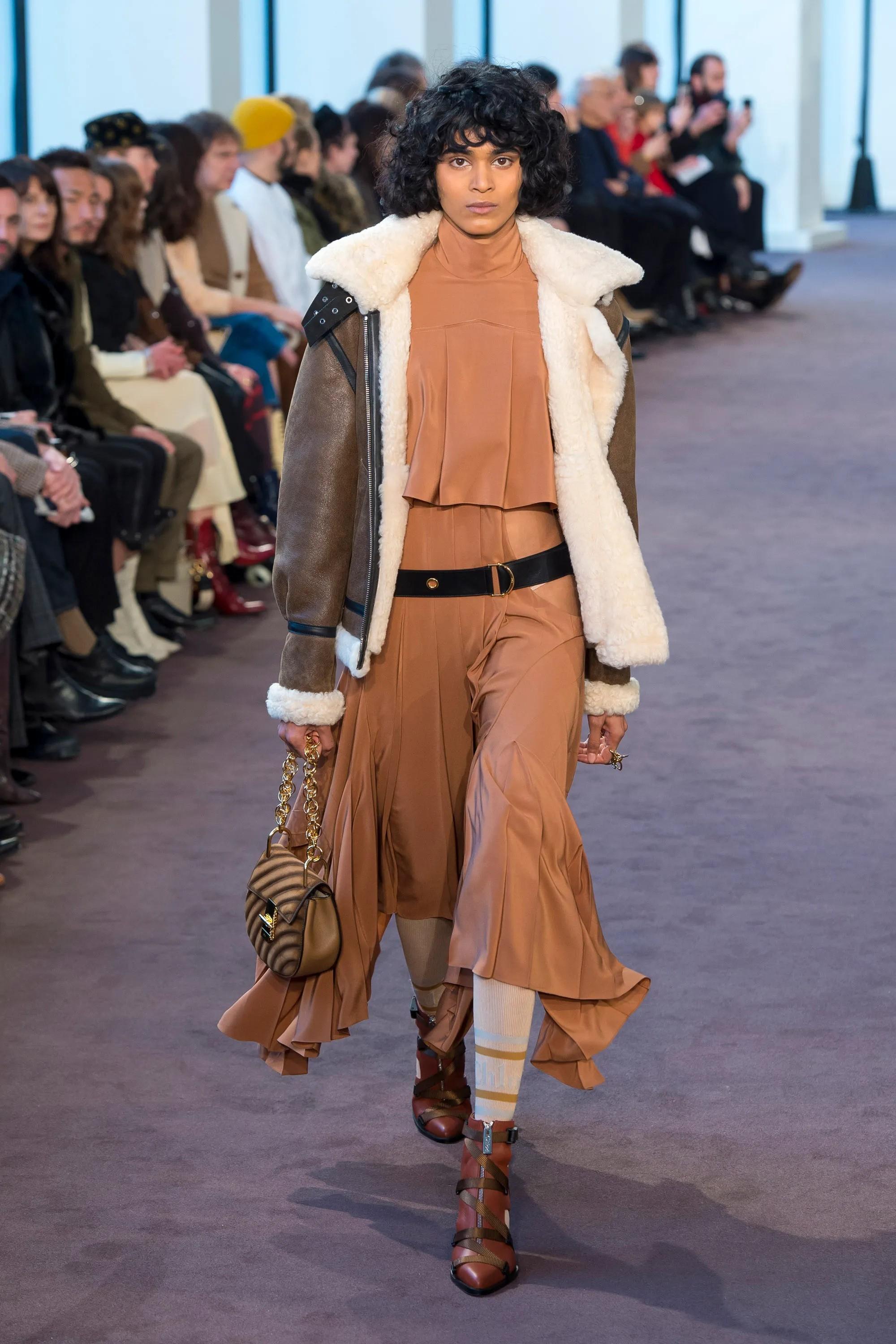 CHLOE Sepia cuir marron 2018 TRACY CUT-OUT Ankle Boots Shoes 37 en vente 5