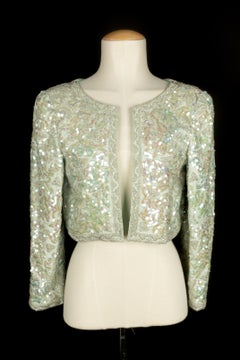 Chloé Jacke mit Pailletten um 1979