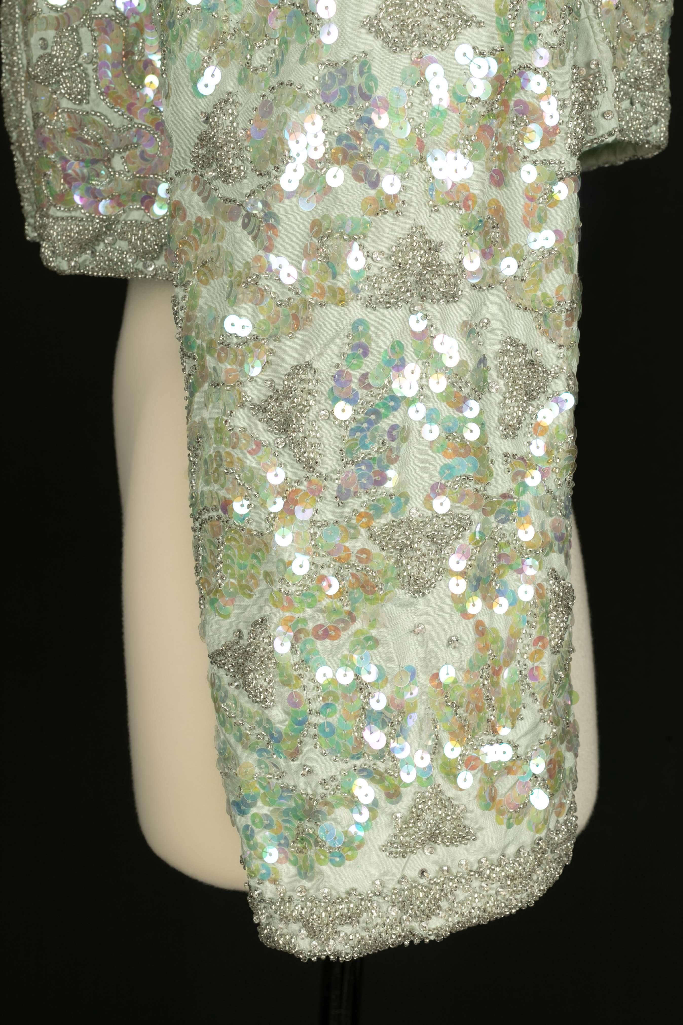 Giacca con paillettes di Chloé circa 1979 in vendita 2