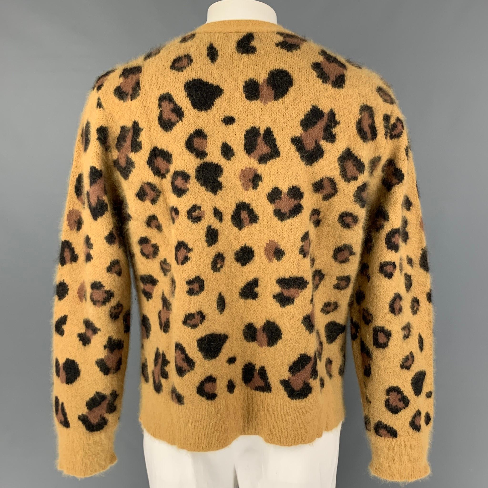 opening ceremony leopard cardigan