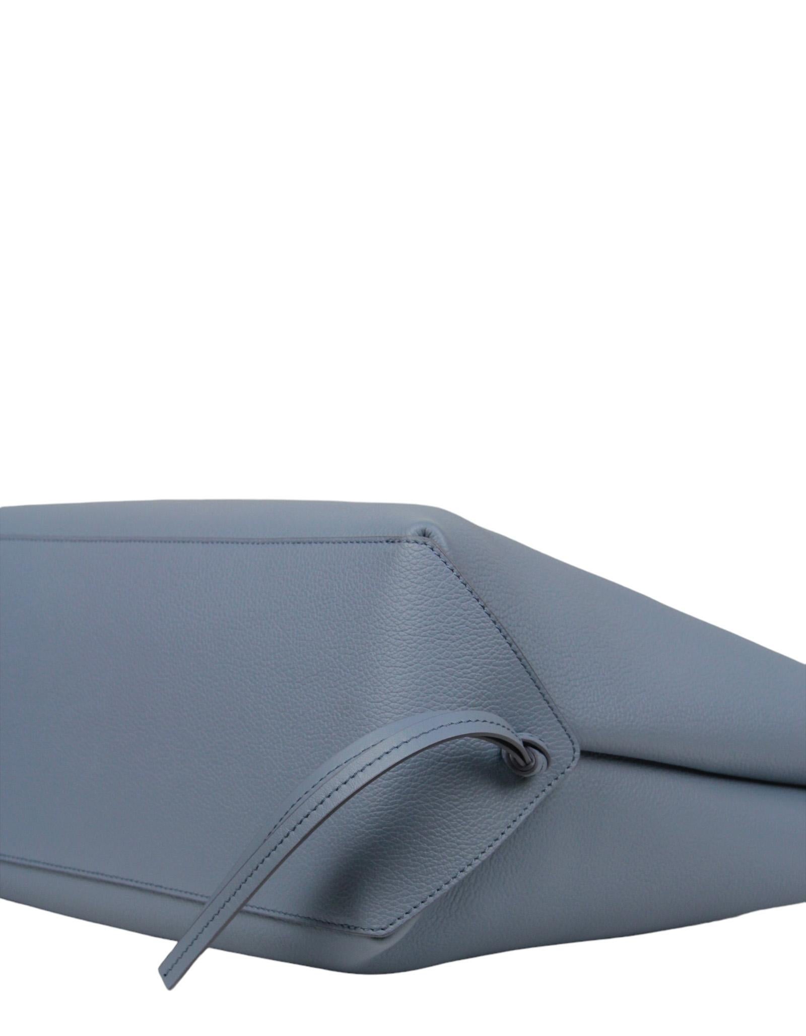 Chloe Shady Cobalt Blue Calfskin Leather Sense Tote Bag For Sale 1