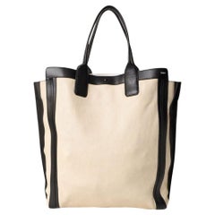 Chloè Shopper Vertical GM Bicolor Bianca