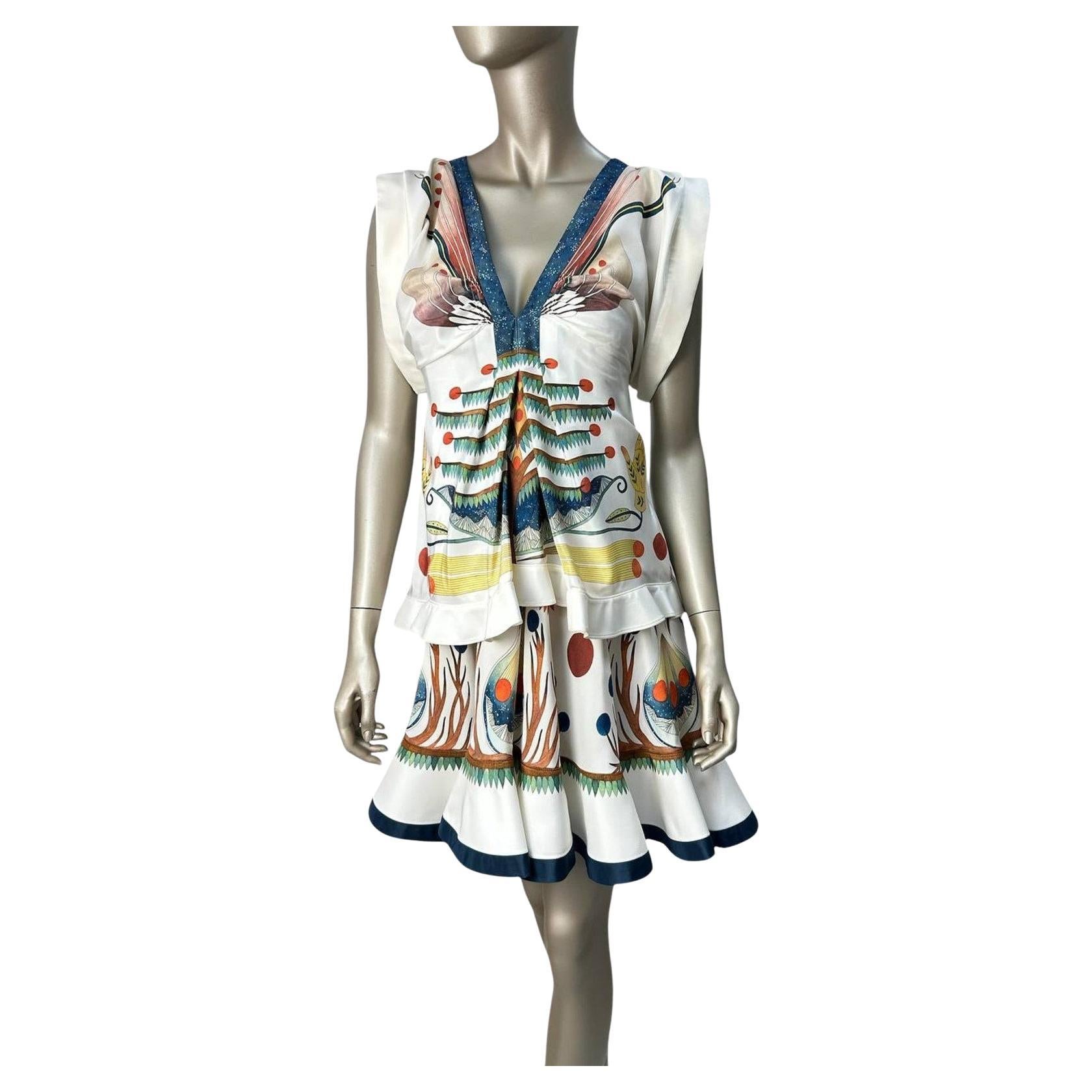 Chloe Silk Printed Dress Sz.36