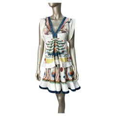 Chloe Silk Printed Dress Sz.36