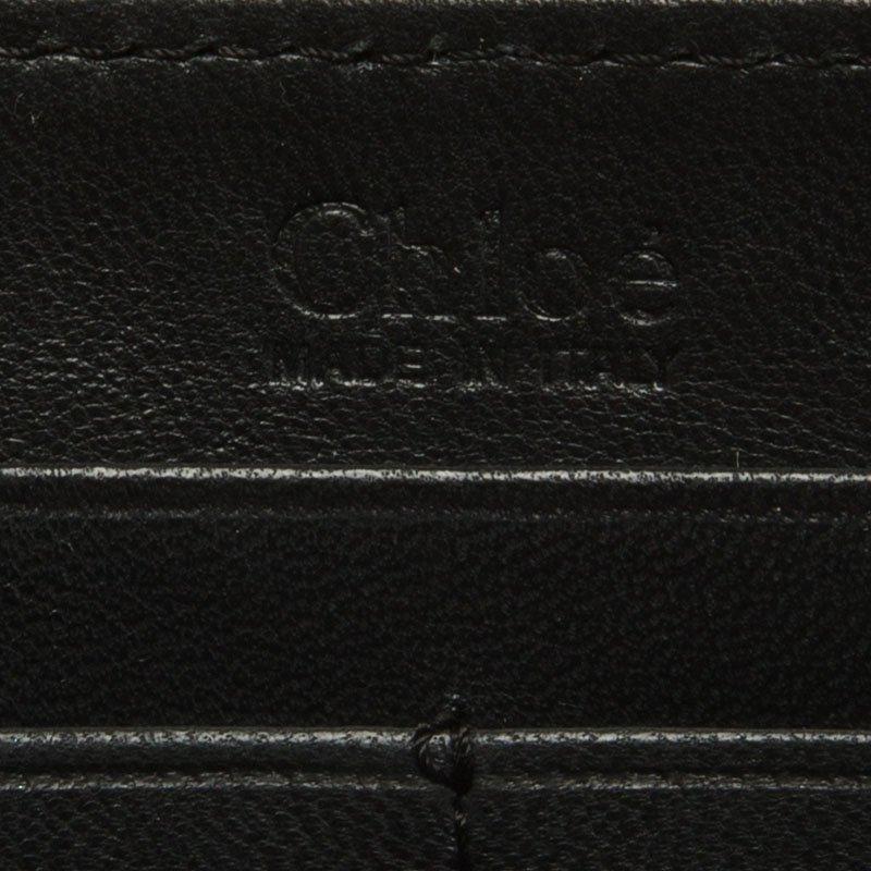 Silberne Paddington-Brieftasche aus Leder mit Reißverschluss 2