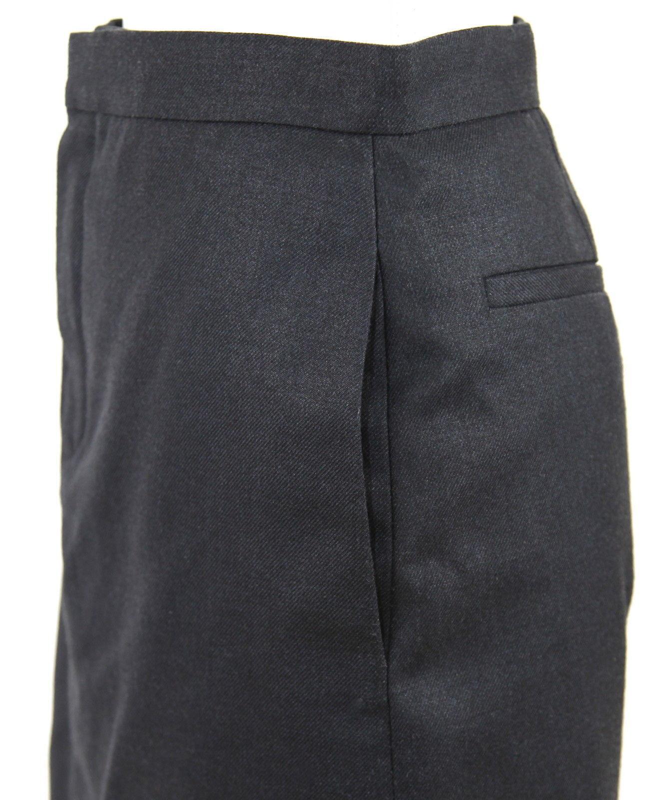 Women's CHLOE Skirt Dress Black Silk Wool Straight Clothing Sz 36 For Sale