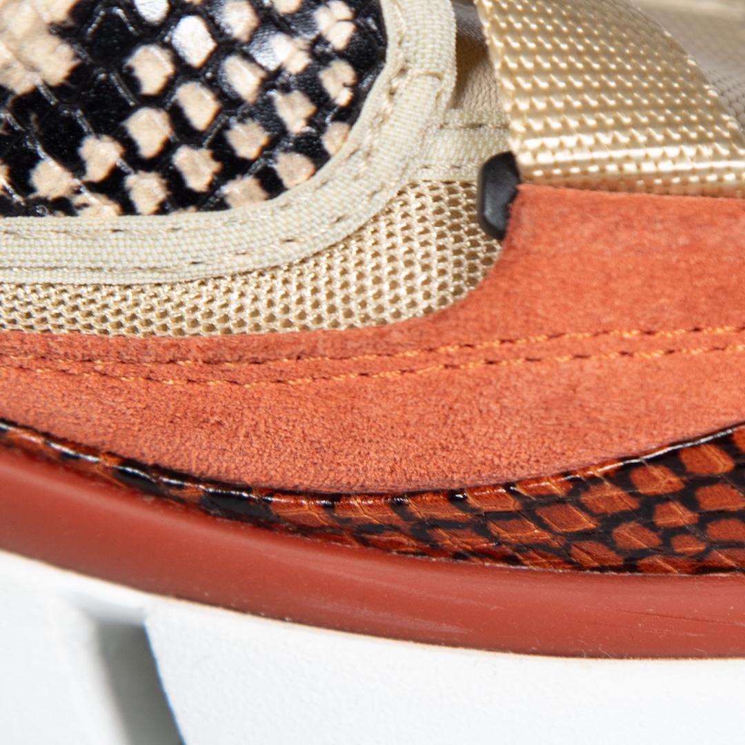 Donna Scarpe da ginnastica Chloé con motivo a pelle di serpente Taglia IT 39 in vendita