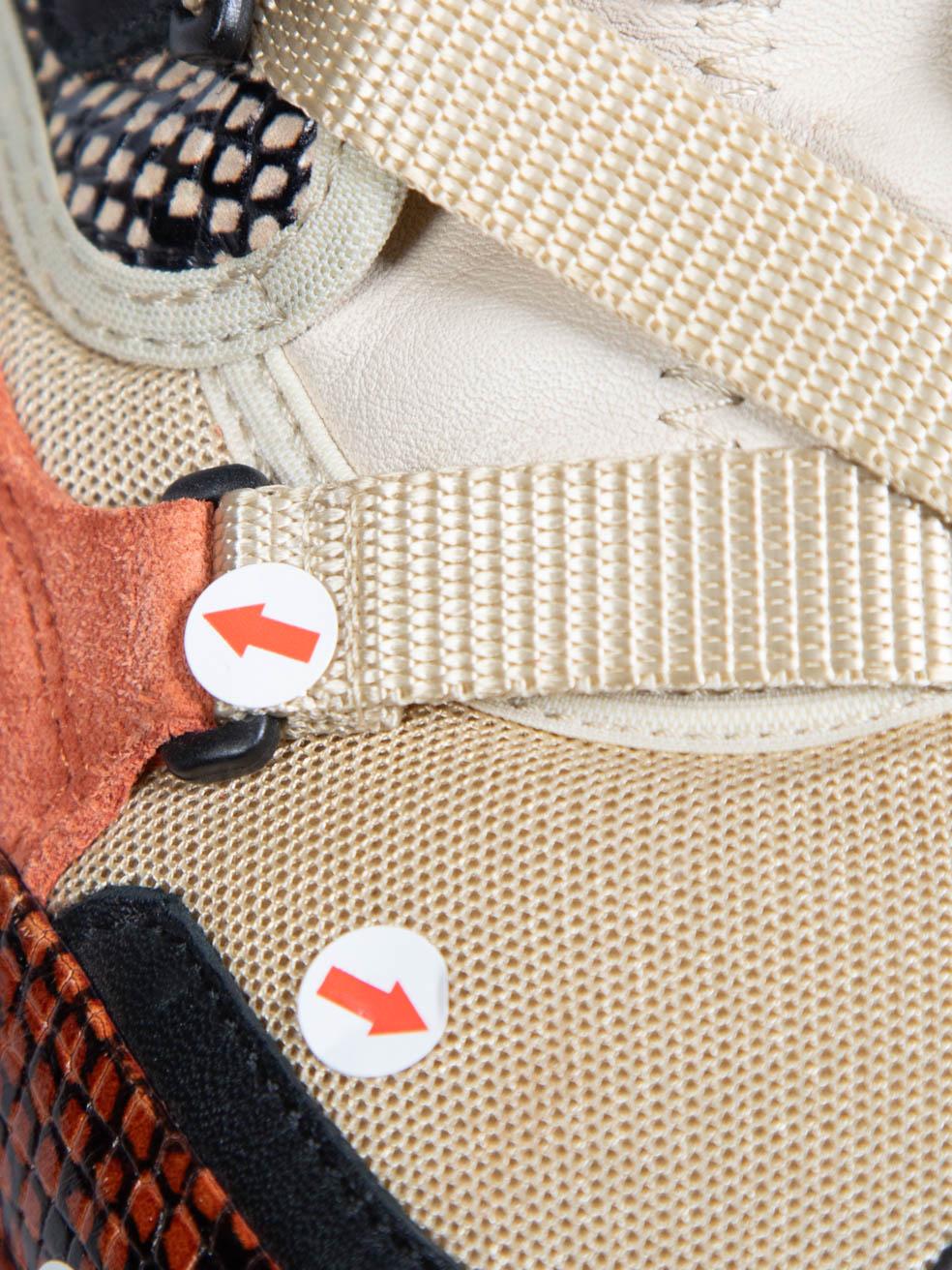 Scarpe da ginnastica Chloé con motivo a pelle di serpente Taglia IT 39 in vendita 3