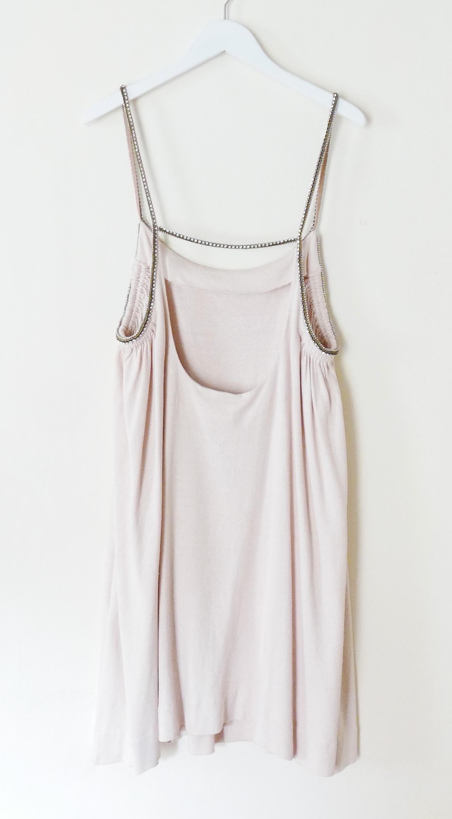 Women's Chloe SS19 Crystal Strap Silk Mini Dress For Sale