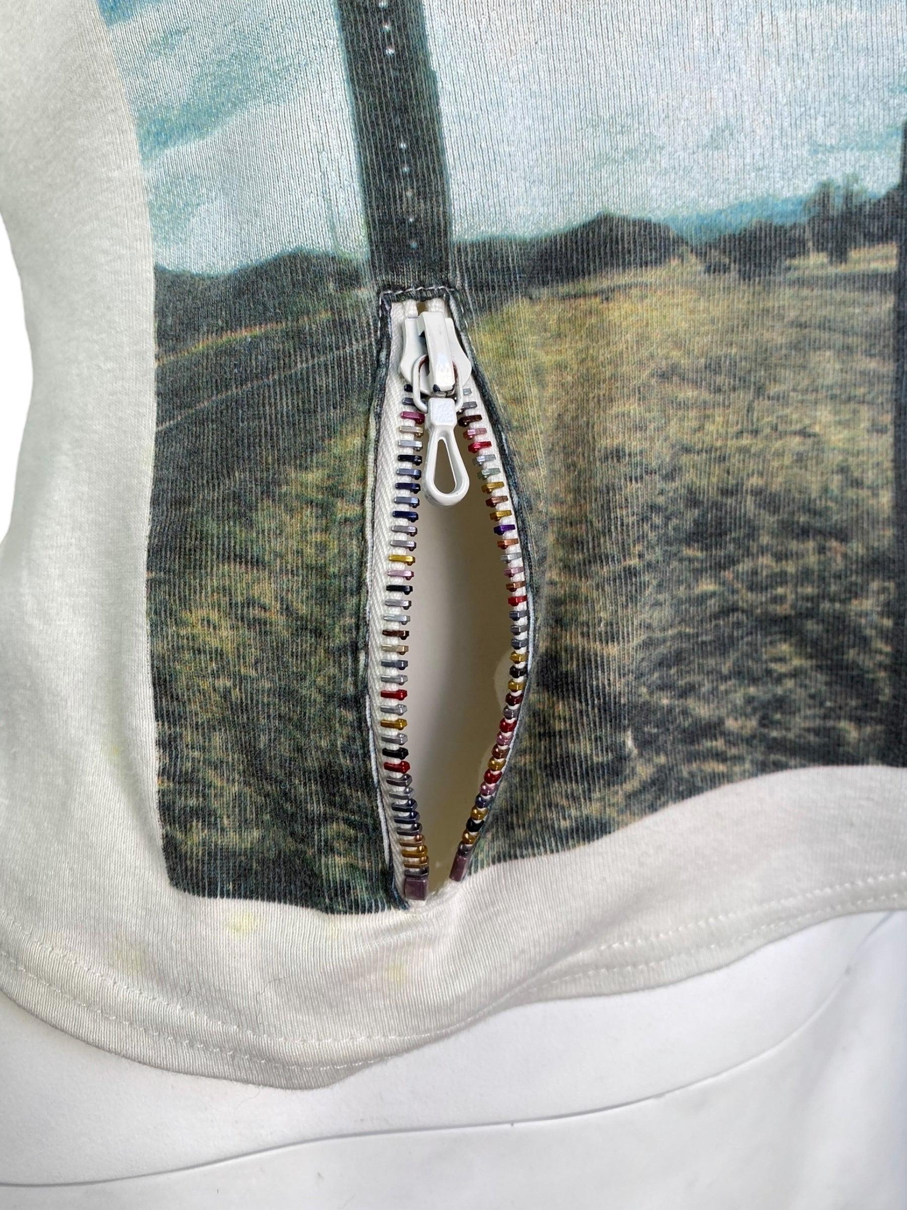 CHLOÉ SS2001 by STELLA MCCARTNEY CREAM « VALENTINE » TANK TOP 2