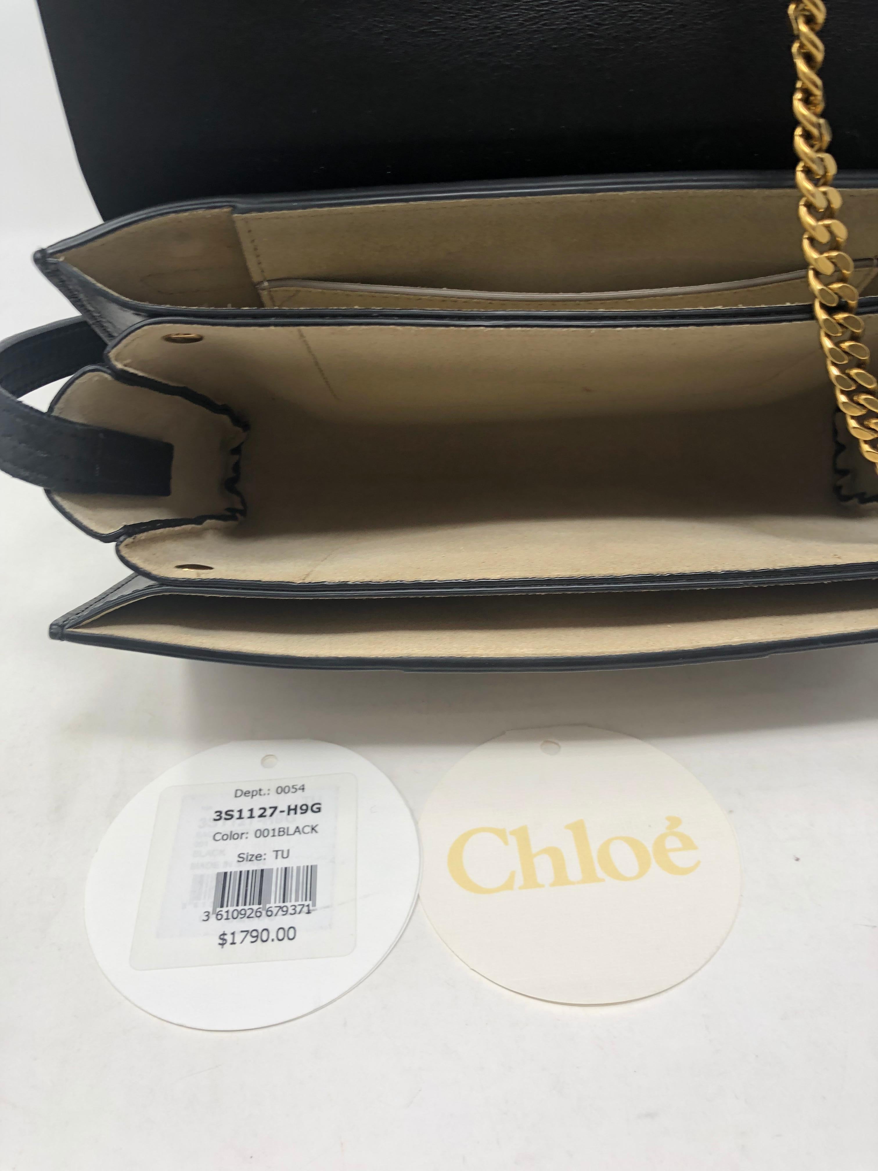 Chloe Studded Black Crossbody Bag  6