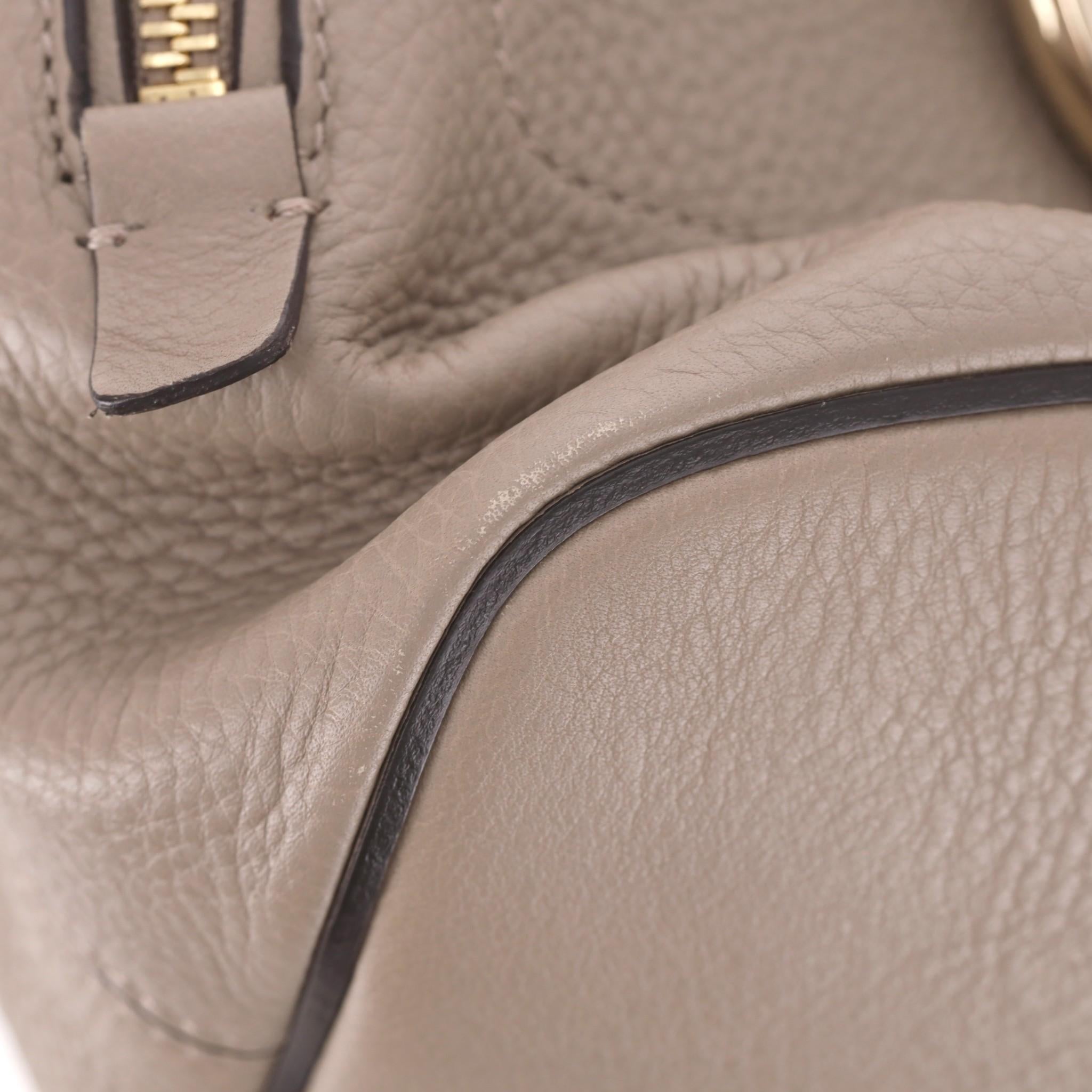 Chloe Suede & Calfskin Small Faye Backpack en vente 7