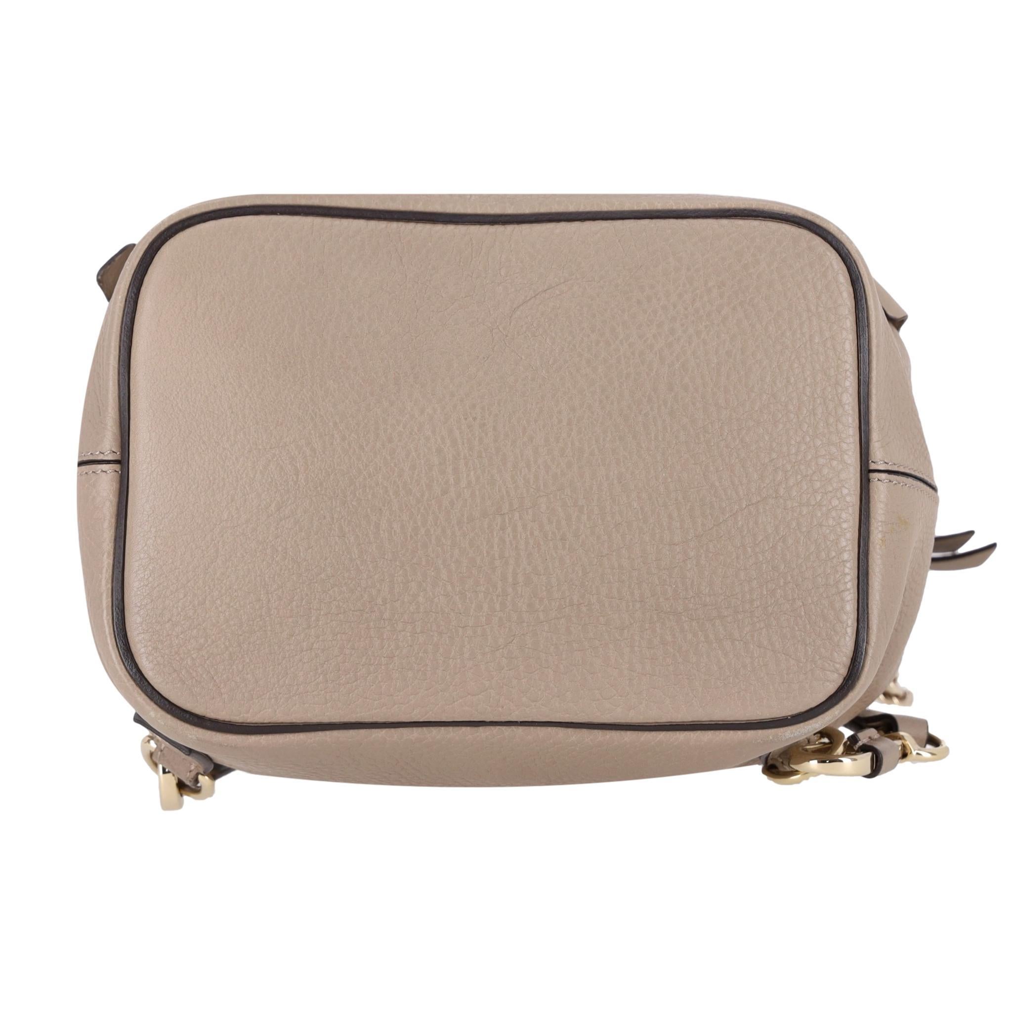 Chloe Suede & Calfskin Small Faye Backpack en vente 1