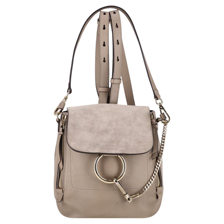 Chloe Suede and Calfskin Small Faye Backpack at 1stDibs Chloe Suede and Calfskin Small Faye Backpack at 1stDibs