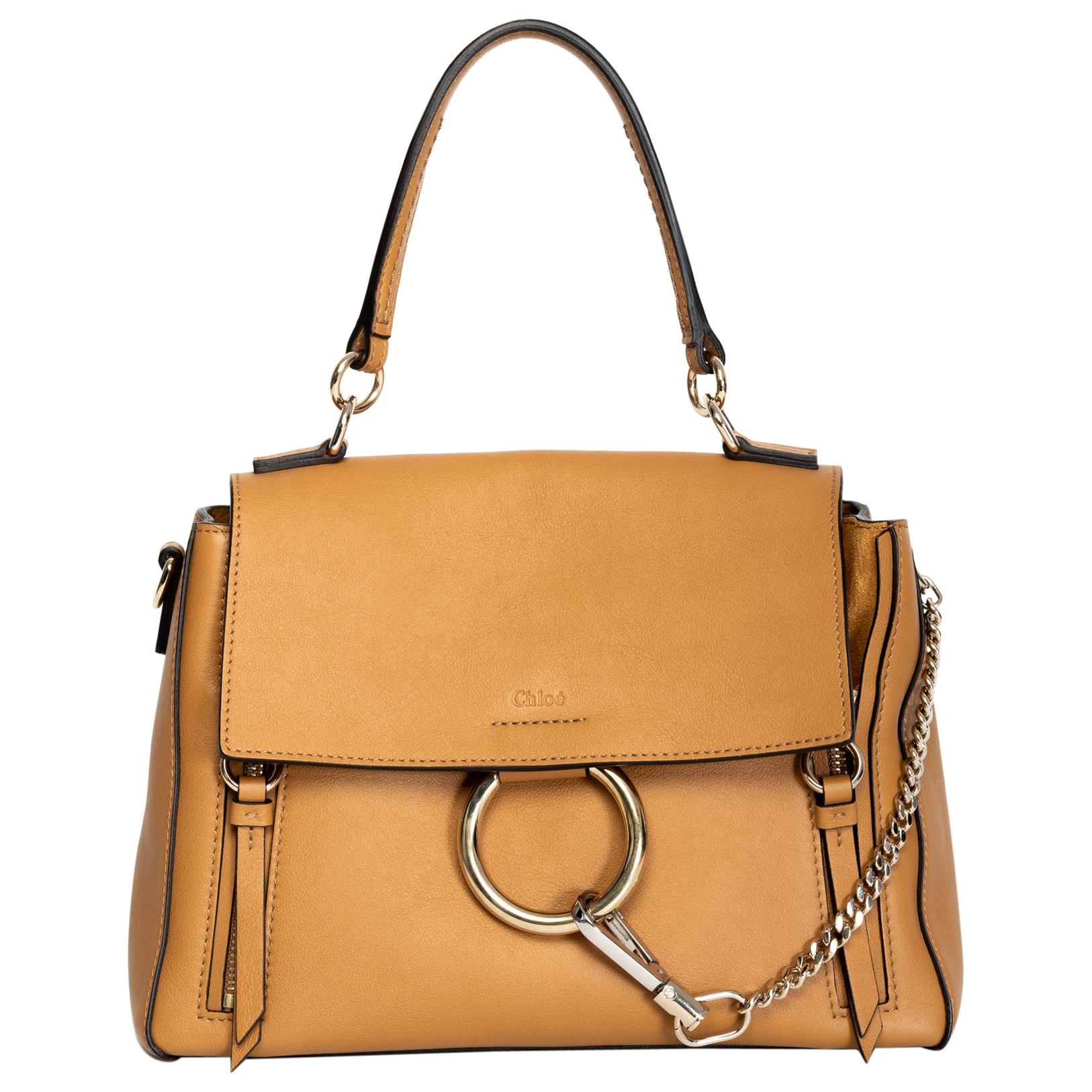 Chloe Sunflower Leather Medium Faye Day Bag