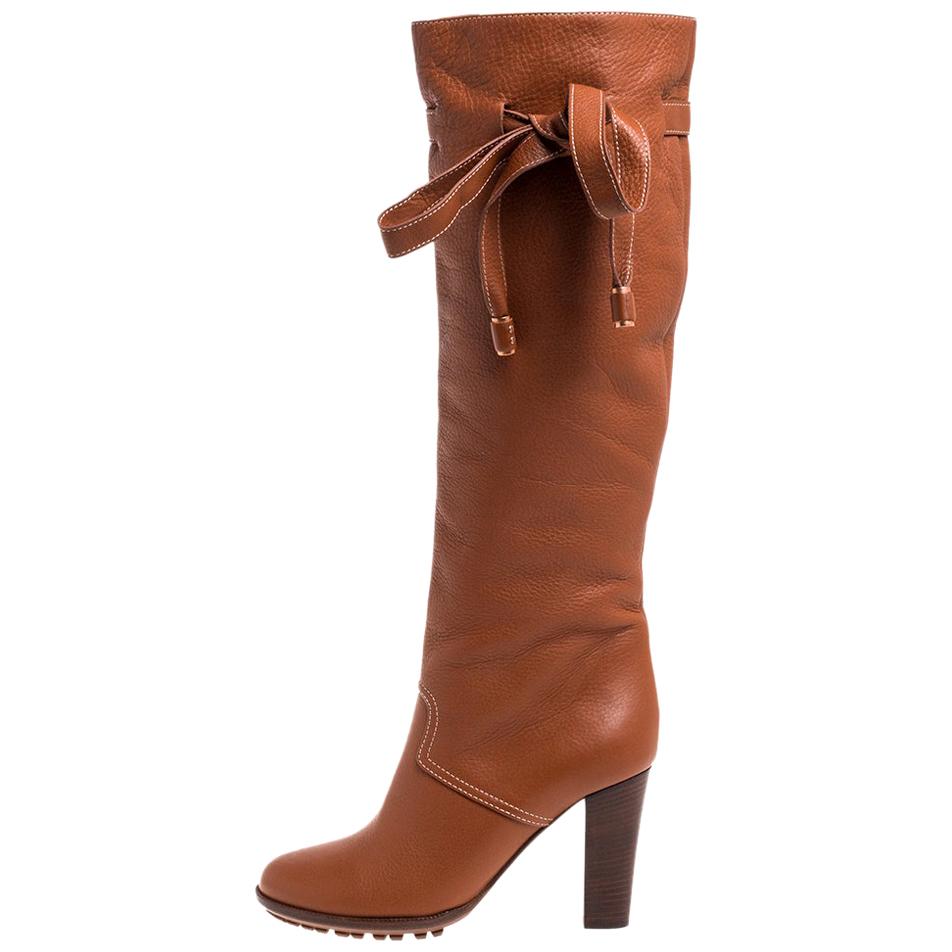 tie high boots