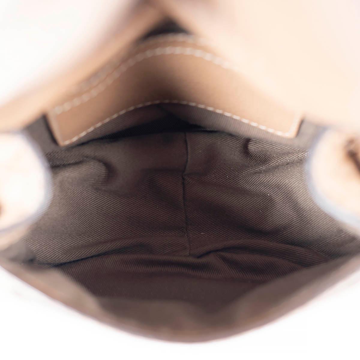 CHLOE tan leather MARCIE MINI Crossbody Bag For Sale 2