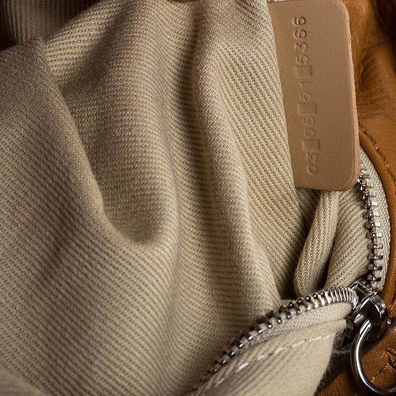 Women's Chloe Tan Leather Medium Paddington Satchel Bag