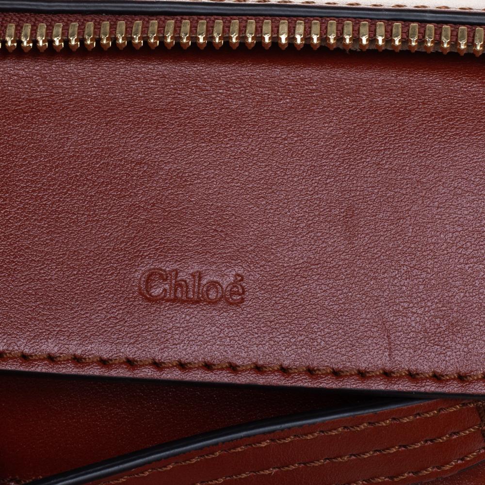 Chloé Tan Leather Mini C Vanity Shoulder Bag 6