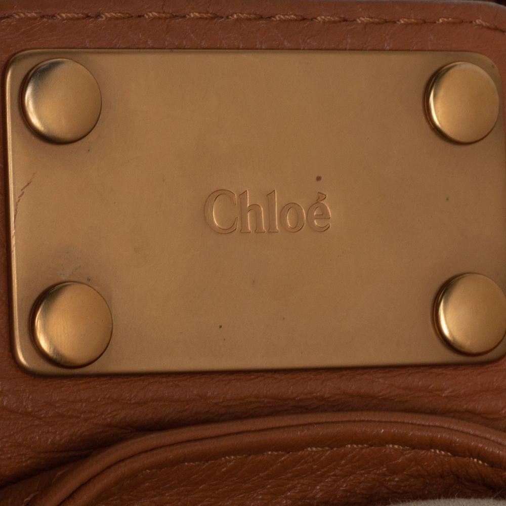 Chloe Tan Leather Mini Paddington Satchel 2
