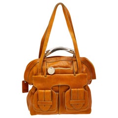 chloe saskia bag Chloe Tan Leather Saskia Square Tote Bag