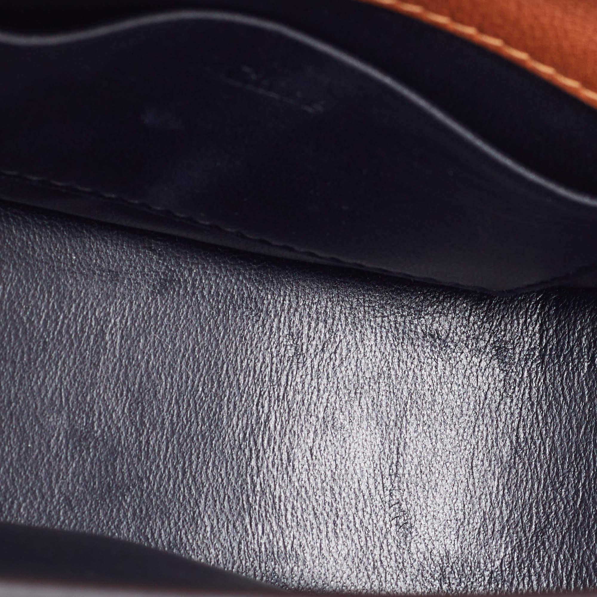 Chloe Tan Leather Small Nile Bracelet Minaudiere Bag 4