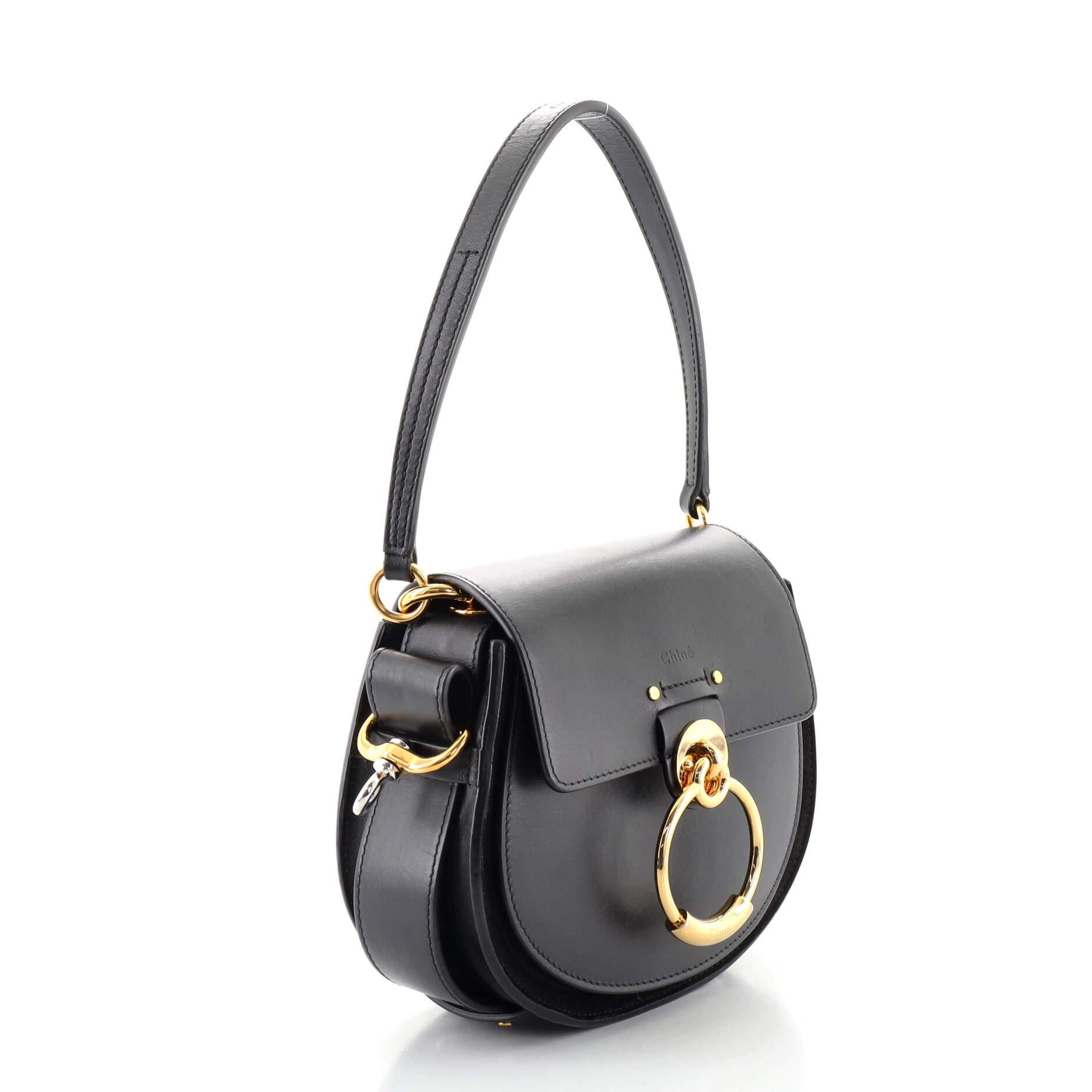 Chloe tess bag black sale