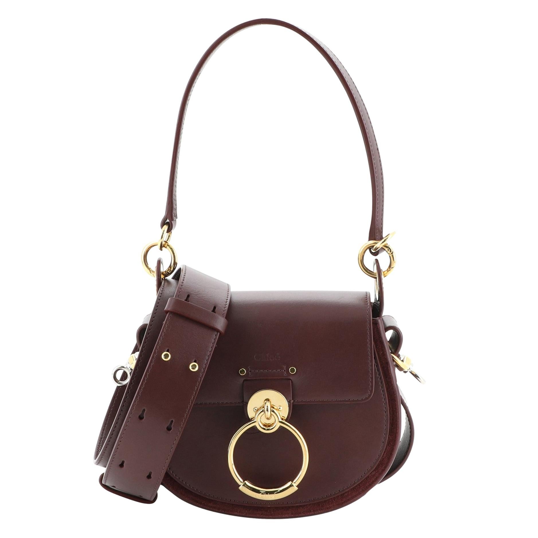 Chloe Tess Bag Leather Small