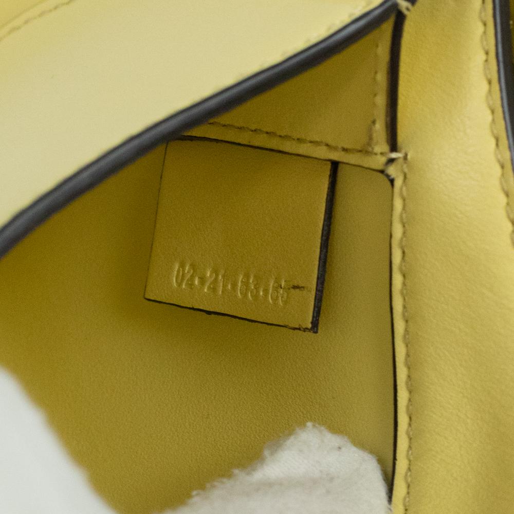 Women's Chloé, Tess in yellow leather