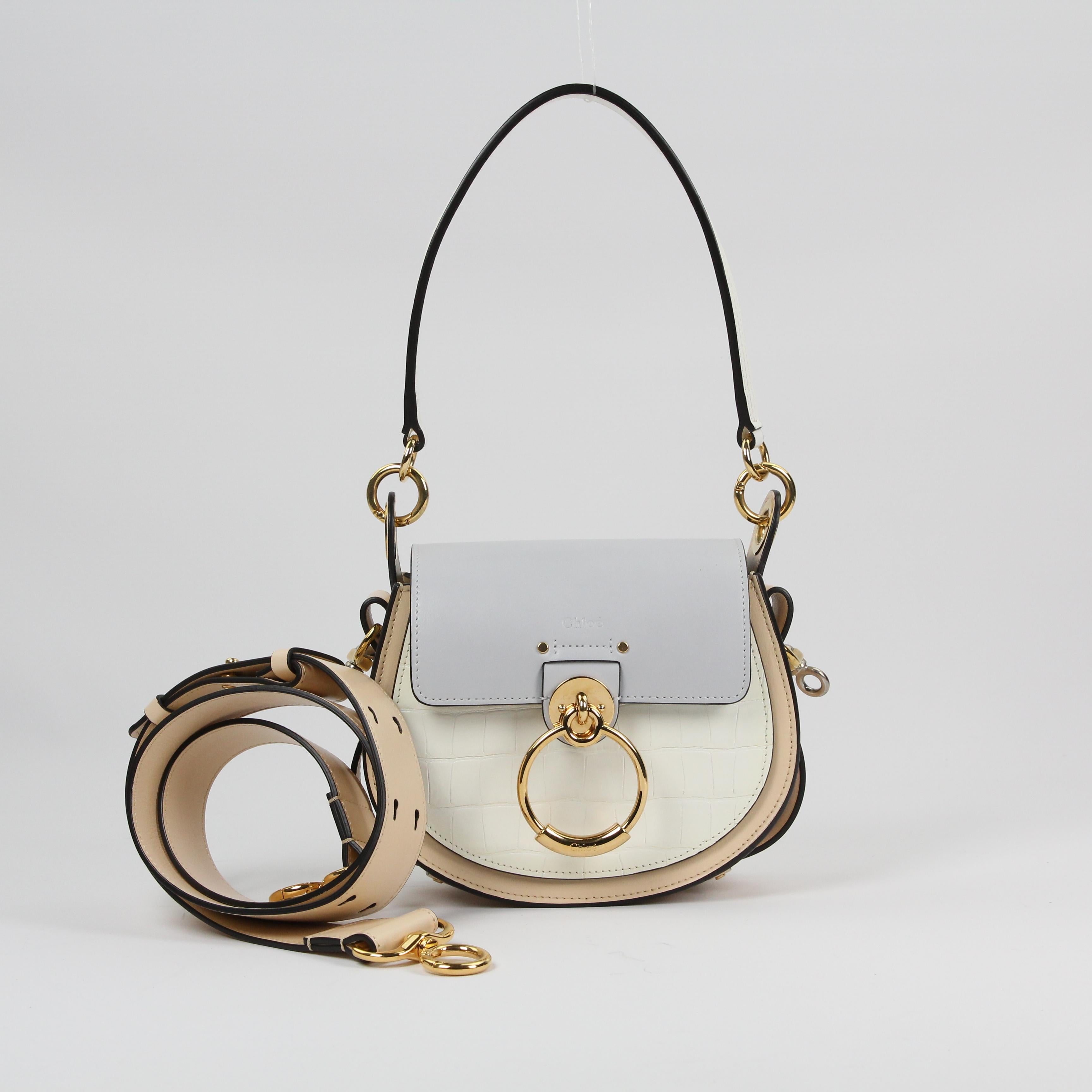 Chloé Tess leather crossbody bag For Sale 12