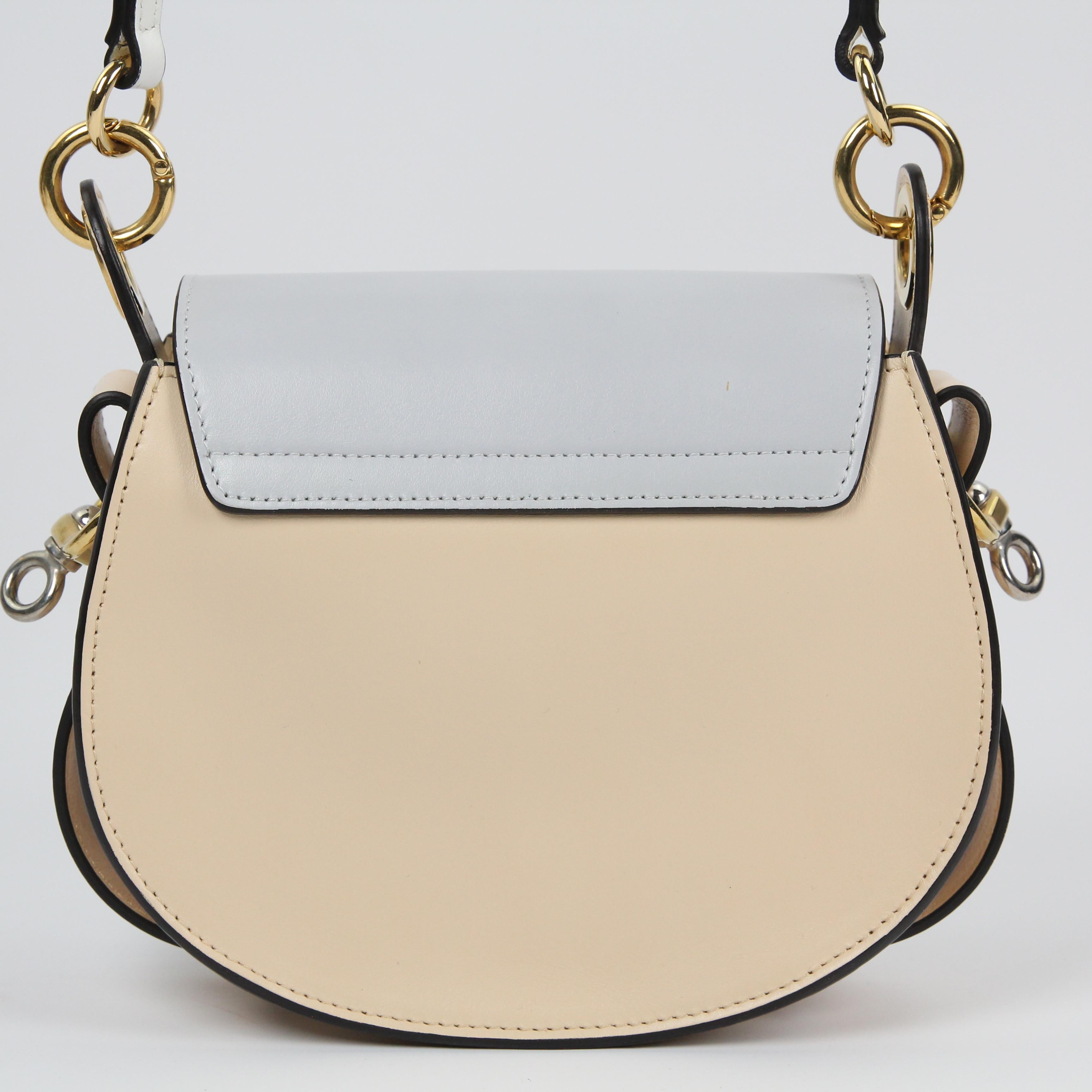 Chloé Tess leather crossbody bag In Excellent Condition For Sale In Rīga, LV